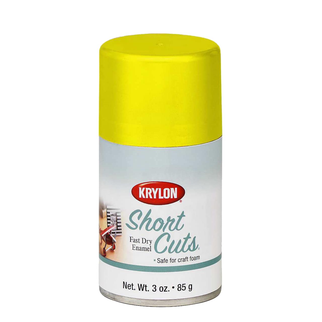 Krylon&#xAE; Sun Yellow Short Cuts Spray Paint, 3 oz.